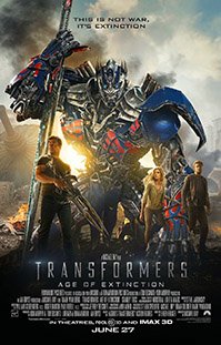 Transformers: A Era da Extinção Poster