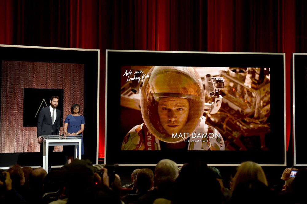 Perdido em Marte é um dos filmes indicados ao Oscar que poderia ter um ator negro.